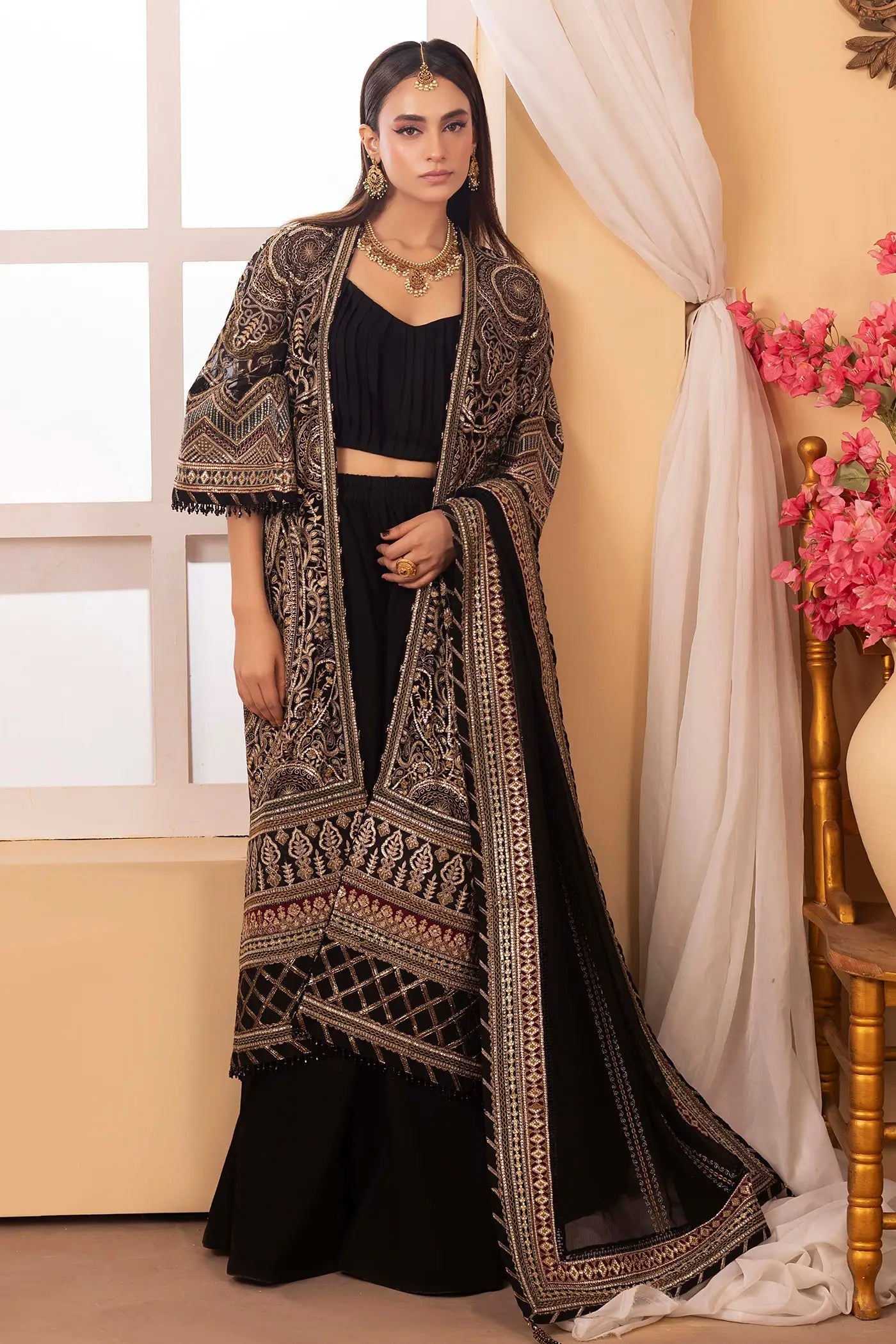 Adans Libas | Barroco Formals 25 | Barroco 1556 by Adans Libas - Designer Dress - Type : Ladies Clothes - Available at Saira Sultan - 100% Original 