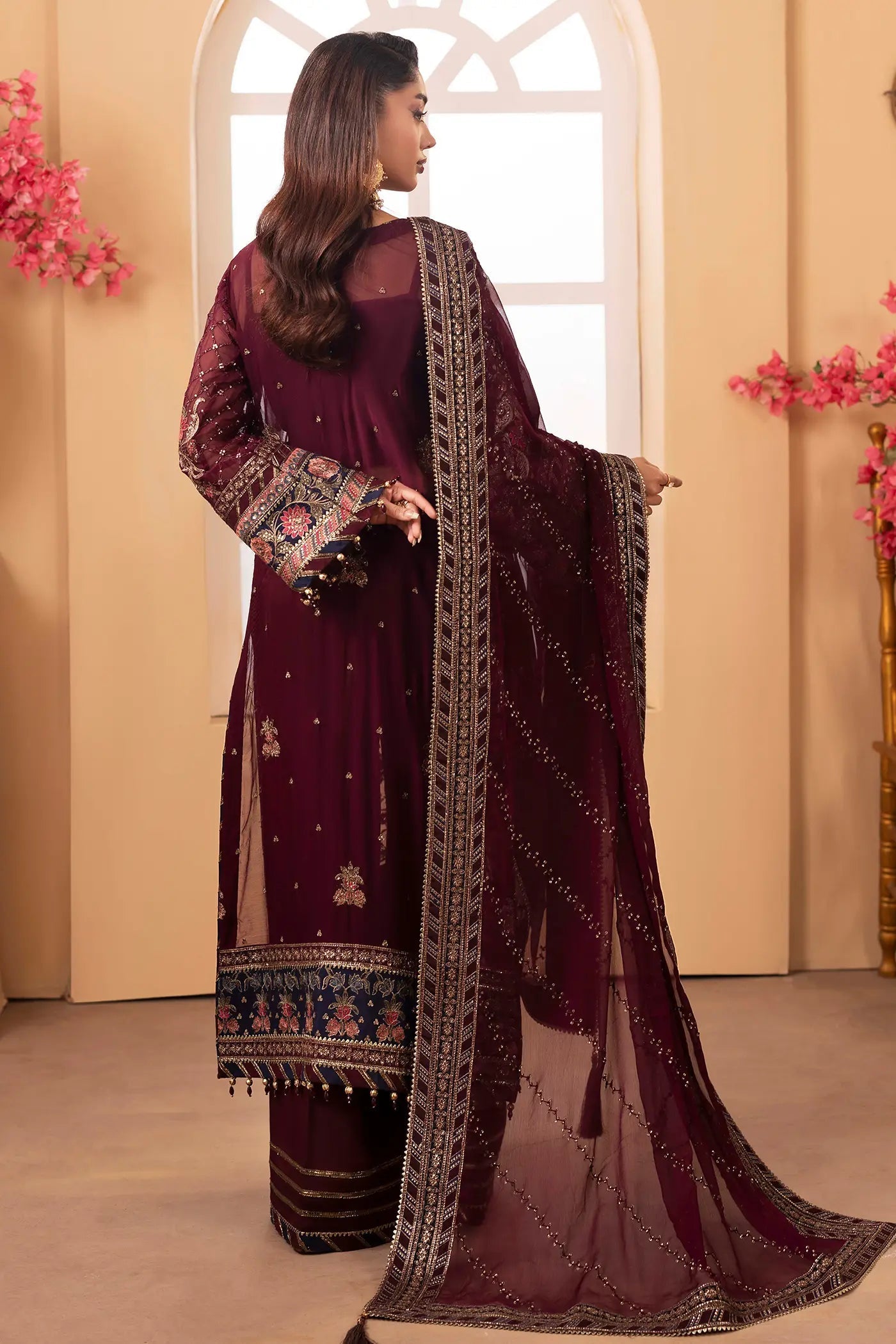 Adans Libas | Barroco Formals 25 | Barroco 1558 by Adans Libas - Designer Dress - Type : Ladies Clothes - Available at Saira Sultan - 100% Original 