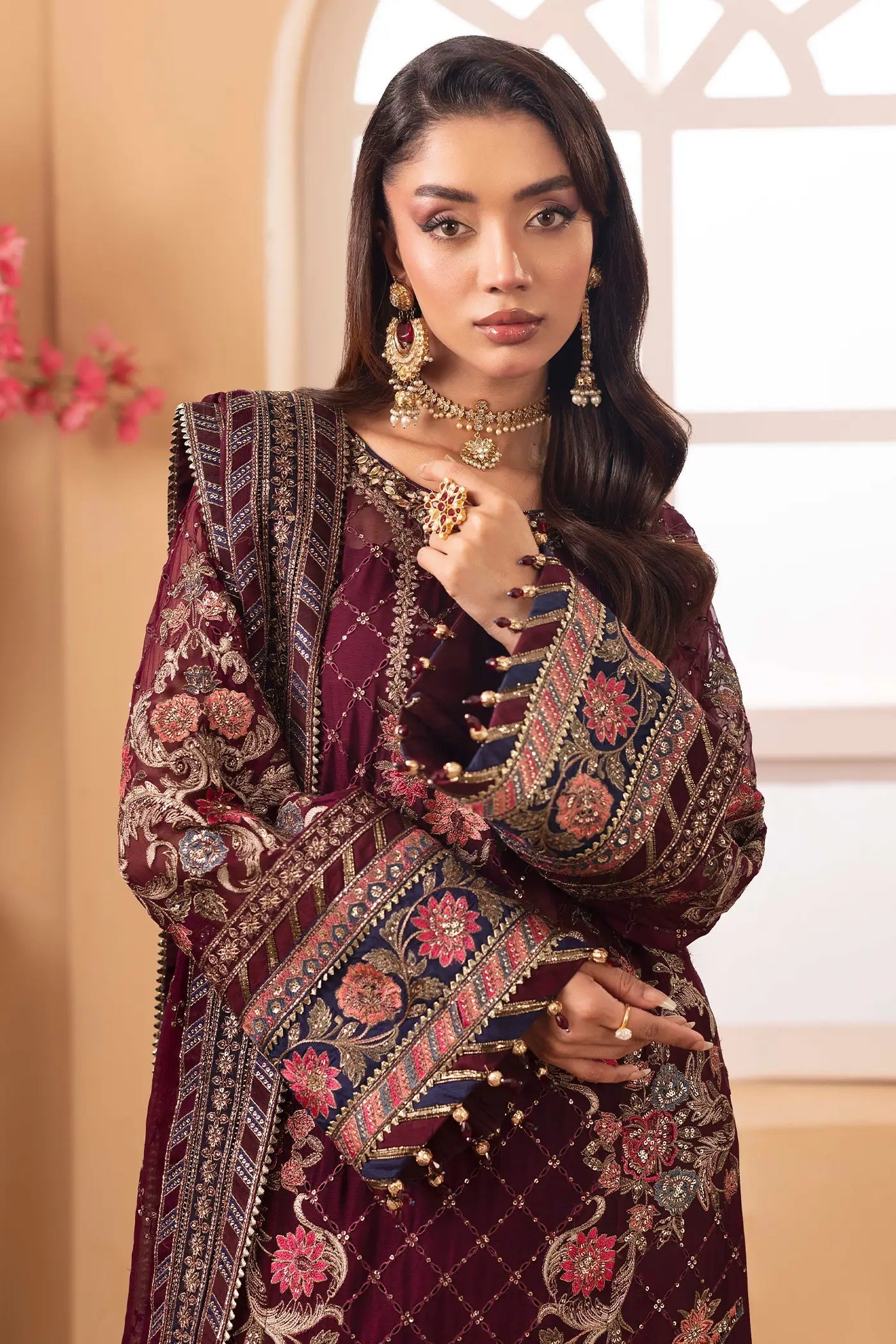 Adans Libas | Barroco Formals 25 | Barroco 1558 by Adans Libas - Designer Dress - Type : Ladies Clothes - Available at Saira Sultan - 100% Original 