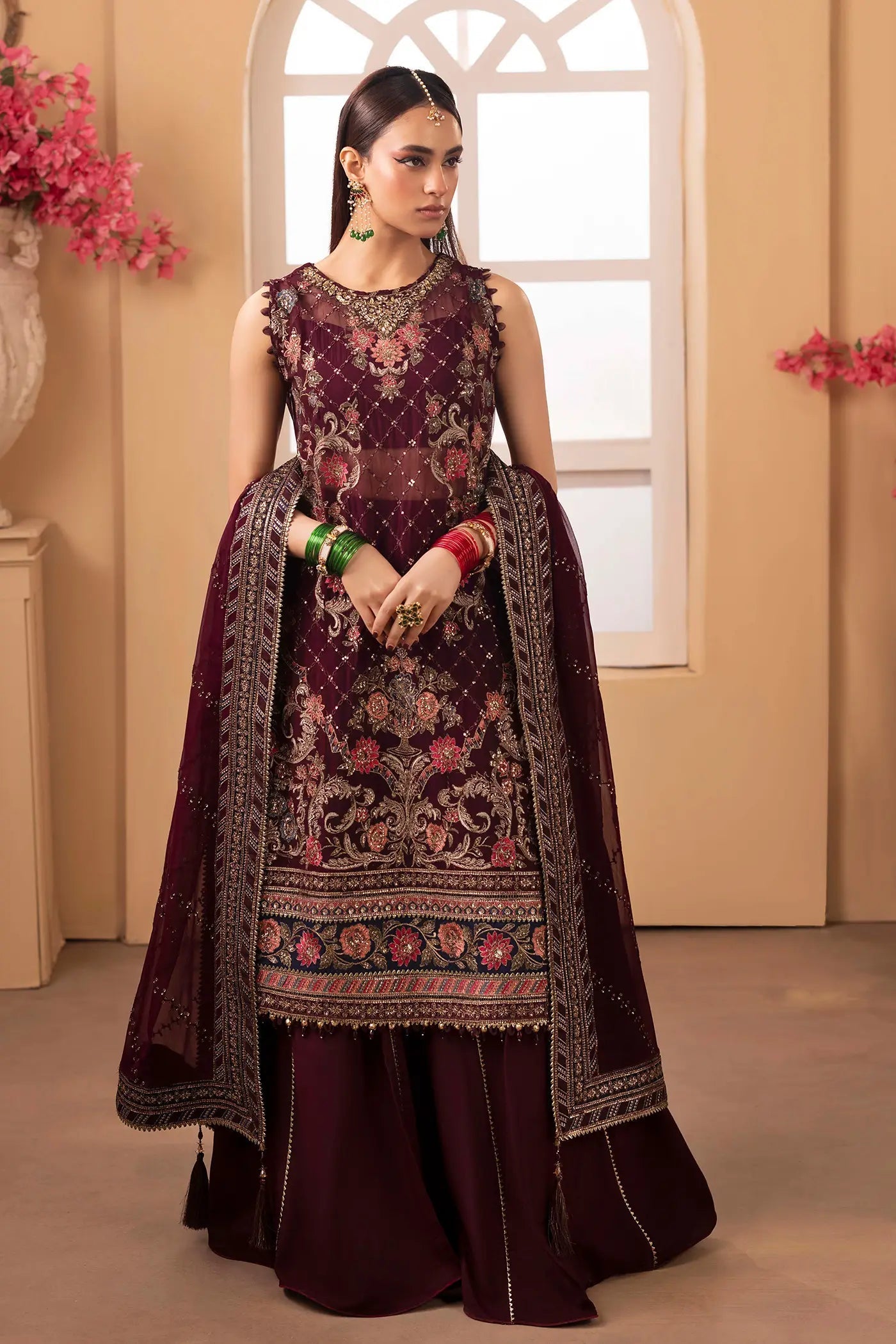 Adans Libas | Barroco Formals 25 | Barroco 1558 by Adans Libas - Designer Dress - Type : Ladies Clothes - Available at Saira Sultan - 100% Original 