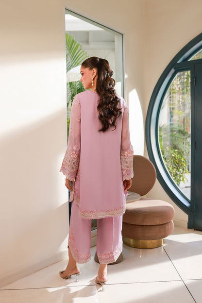 Dhanak | Chiffon Pret | SS25DA-2718 S Lilac Chiffon