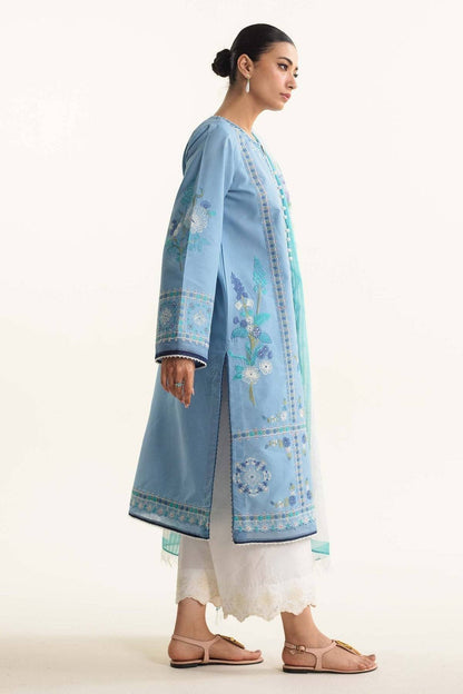 Zara Shahjahan | Coco Lawn Vol 2 | DAHLIA-1B - Pakistani Designer Dress - by Zara Shahjahan | Type: Luxury - 100% Original at Saira Sultan