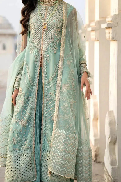 Ittehad | Dilruba Wedding Formals | ESDR76-SUT-GRN - Pakistani Designer Dress - by Ittehad | Type: Bridal - 100% Original at Saira Sultan