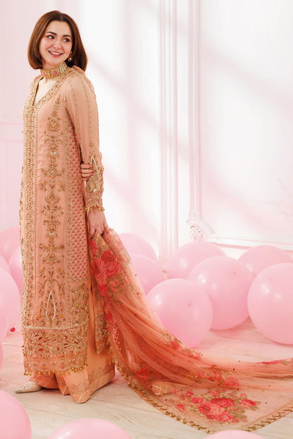 Charizma | Dastaan e Jashaan Formals 25 | DJ5-02 XL Skin Chiffon