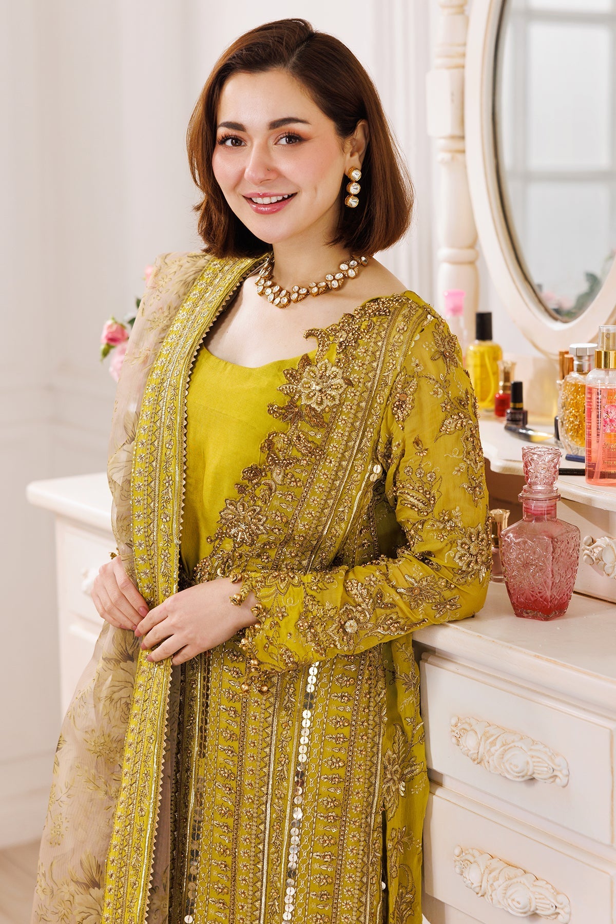 Charizma | Dastaan e Jashaan 25 | DJ5-04 L Mustard Yellow Chiffon