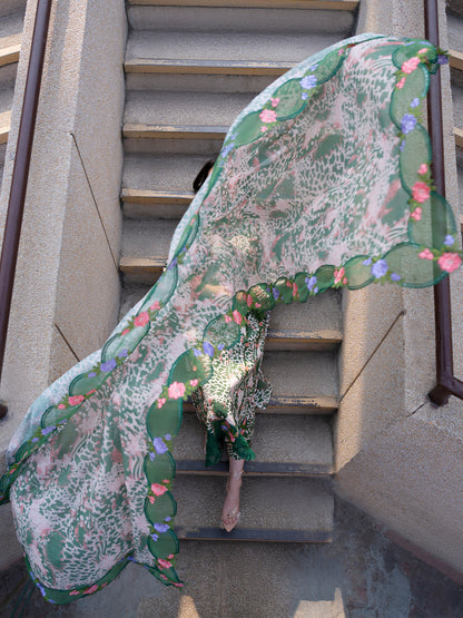 Parishay | Dil e Raqsam Festive Eid Lawn | DR-13 Custom Size Ivory Lawn