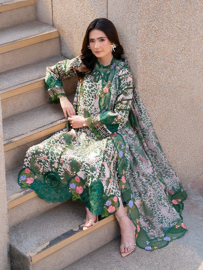 Parishay | Dil e Raqsam Festive Eid Lawn | DR-13 M Ivory Lawn