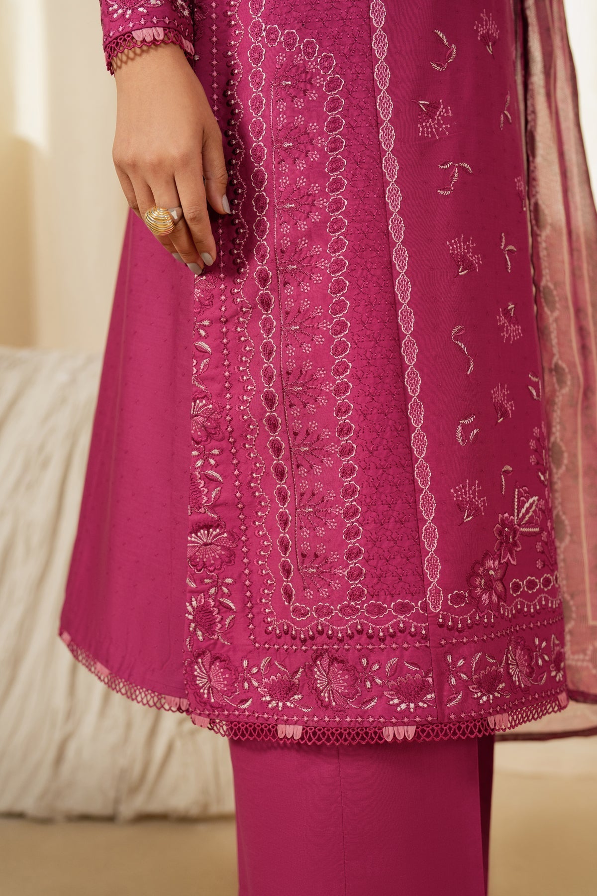 Xenia Formals | Summer Away 25 | KUNAR XL Fuchsia Pink Lawn