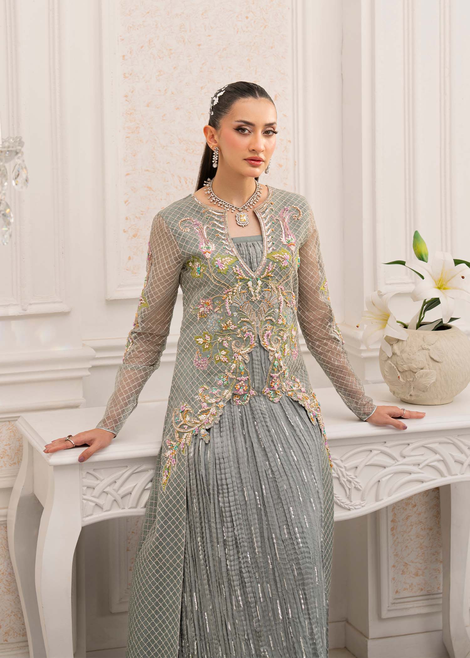 Jamnii | The Aura | Livia M Sage Organza