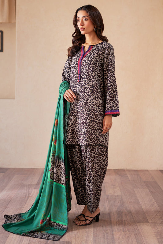 Charizma | Print Melody | CPM-4-S42A S Off White Raw Silk