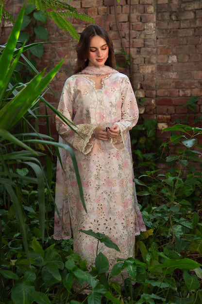 Neeshay | Summer Lines Printkari 25 | WHIMSY L Beige Lawn