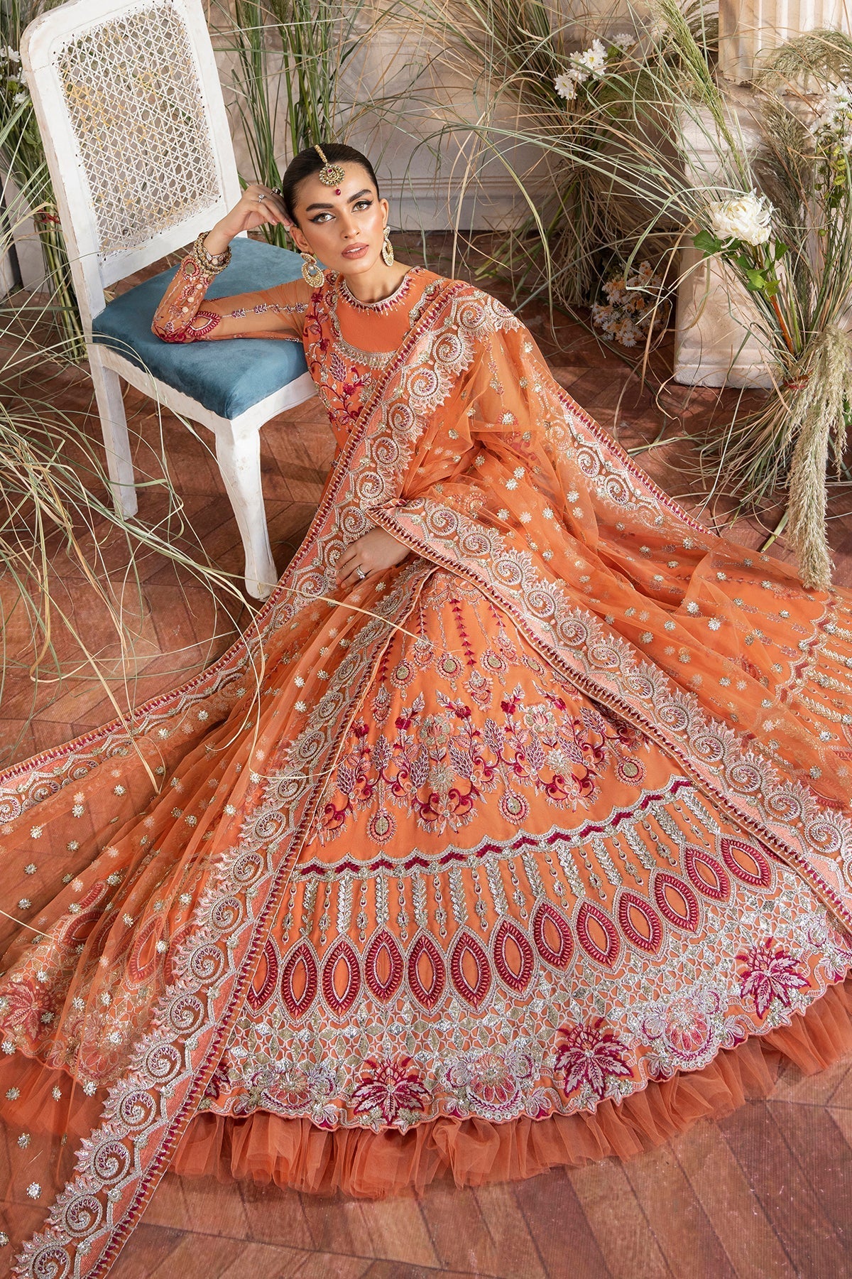 Inara | Aurelia Wedding Collection | Elana - Pakistani Designer Dress - by InaraClothing | Type: Bridal - 100% Original at Saira Sultan