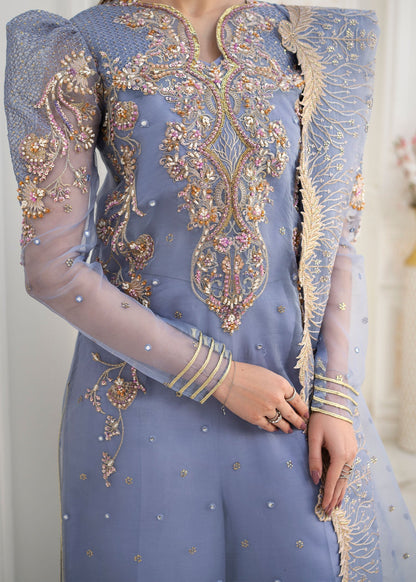 Jamnii | The Aura | Elsa M Lavender Organza