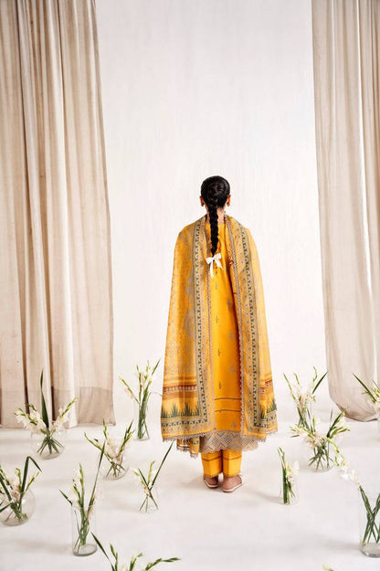 Florent | Festive Lawn 24 | FLF - 1B - Pakistani Designer Dress - by Florent | Type: Luxury - 100% Original at Saira Sultan