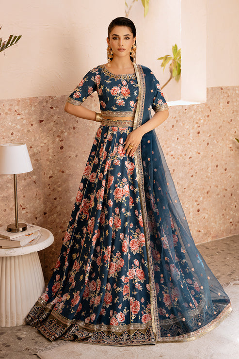 Zarposh | Elara Formals | Charmeuse - Pakistani Designer Dress - by Zarposh | Type: Formal - 100% Original at Saira Sultan