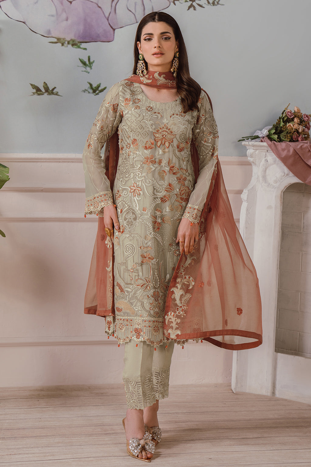 Ramsha | Ramsha Collection | F-2505 - Pakistani Designer Dress - by Ramsha - Type : Ladies Clothes - 100% Original at Saira Sultan