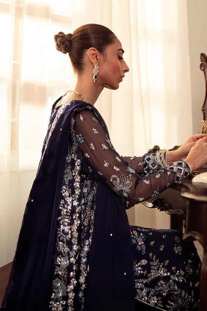Neeshay | Dastaan Luxury Chiffon | Neelam - Pakistani Designer Dress - by Neeshay | Type: Formal - 100% Original at Saira Sultan