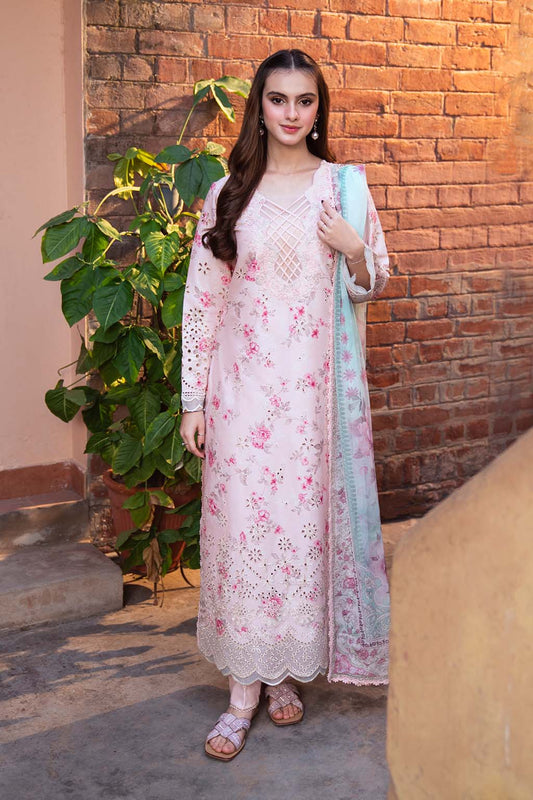 Neeshay | Summer Lines Printkari 25 | PECHE XS Lawn Pink