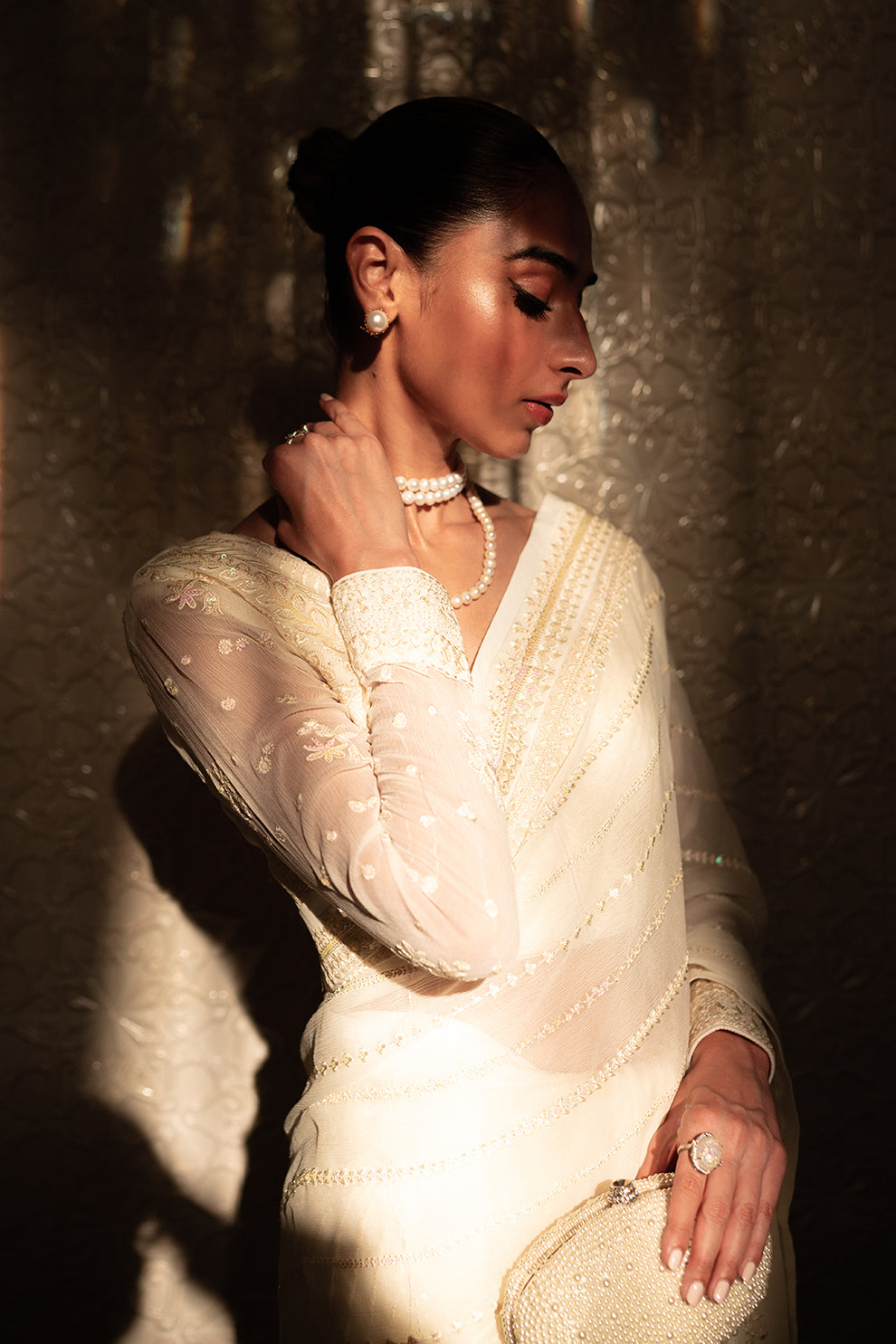 Neeshay | Dastaan Luxury Chiffon | Chandni - Pakistani Designer Dress - by Neeshay | Type: Formal - 100% Original at Saira Sultan