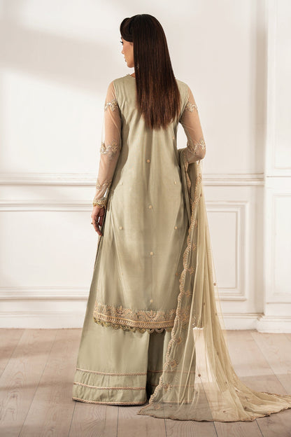 Zarif | Heer Formals | Z-01 LEILA S Green Net