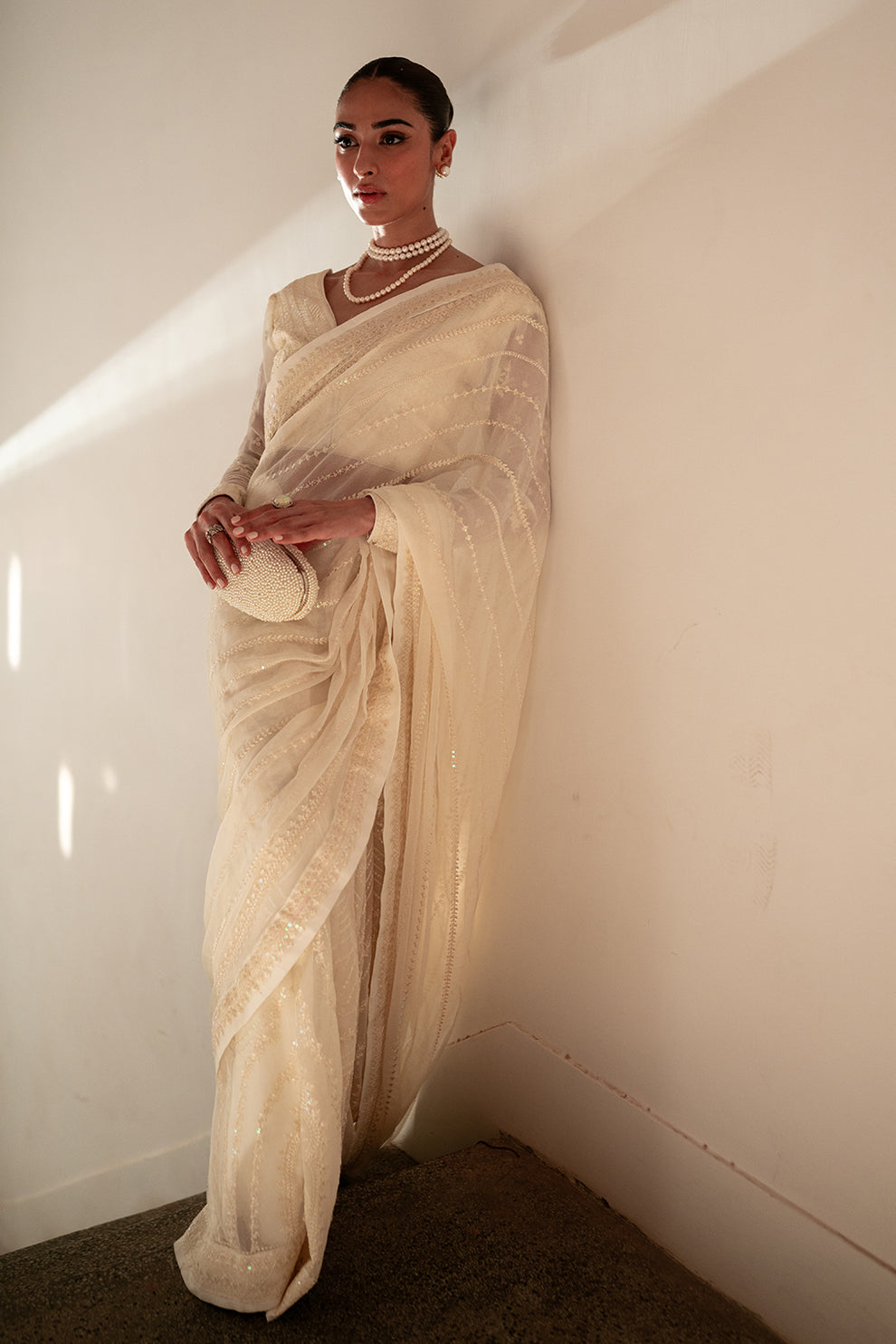 Neeshay | Dastaan Luxury Chiffon | Chandni - Pakistani Designer Dress - by Neeshay | Type: Formal - 100% Original at Saira Sultan