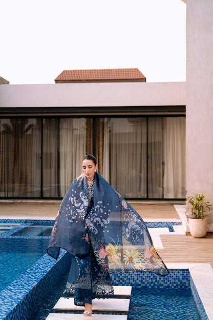 Florent | Eid Collection | FEF - 12 Custom Size Navy