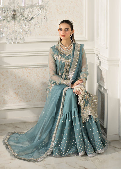 Jamnii | The Aura | Rimel M Aqua Organza