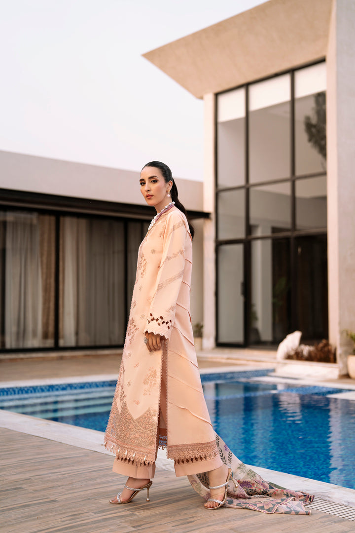 Florent | Eid Collection |FEF - 13 Custom Size Pale Peach
