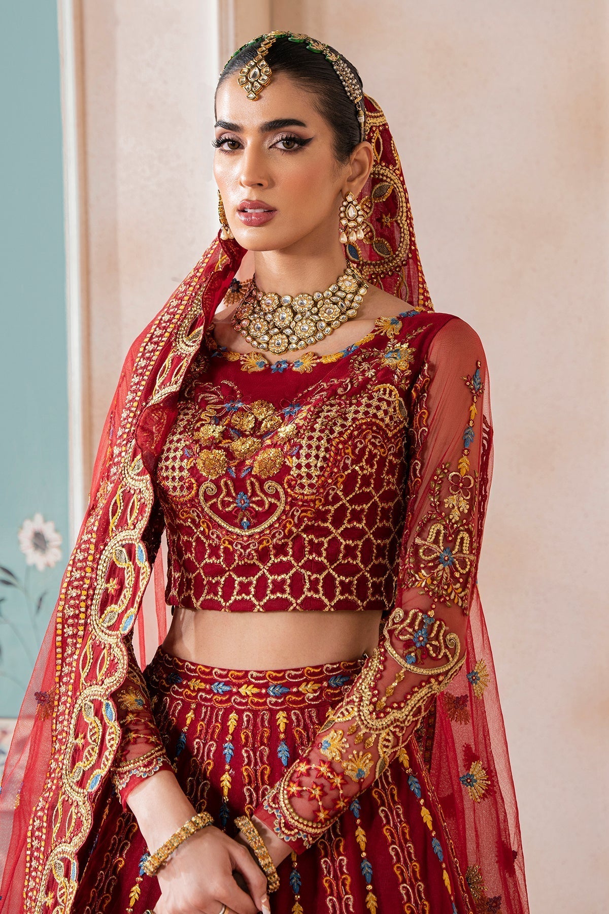 Inara | Aurelia Wedding Collection | Amada - Pakistani Designer Dress - by InaraClothing | Type: Bridal - 100% Original at Saira Sultan