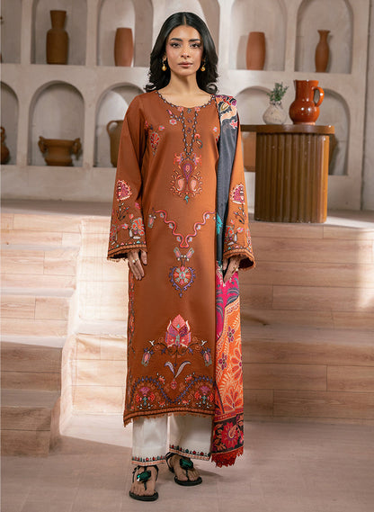 Rajbari | Parisa Premium Summer Edit | A- 14 XS Bronze Lawn