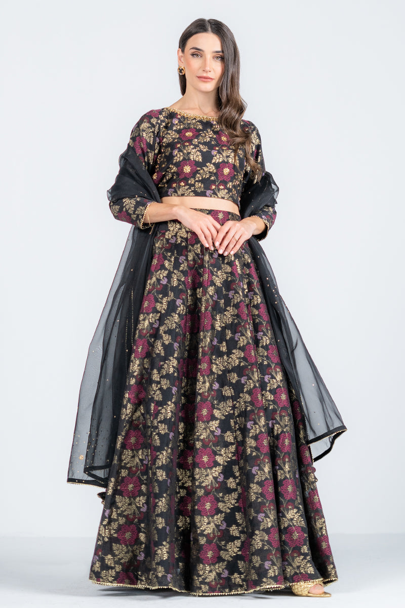 Ego | Diva Premium | FESTIVAL 3 PIECE XS Black Jacquard