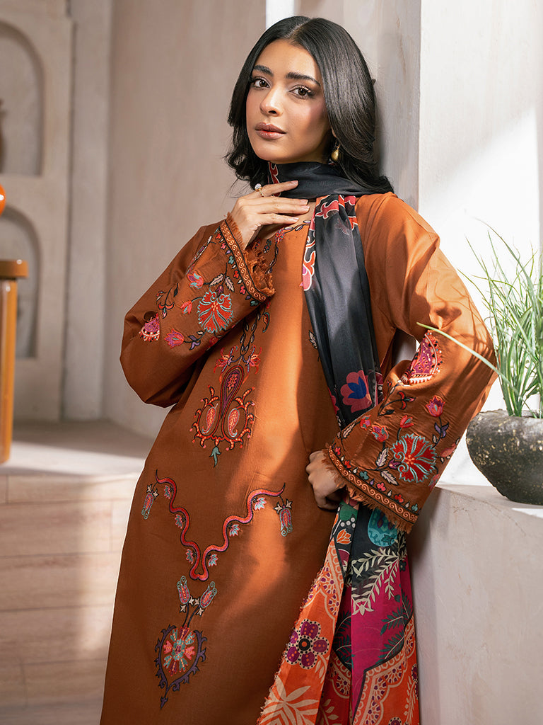 Rajbari | Parisa Premium Summer Edit | A- 14 XL Bronze Lawn