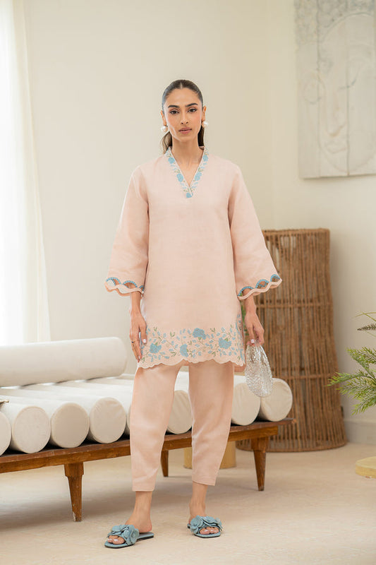 Sahar | Pre Essential Emb Edit | Desert Pearl - Pakistani Designer Dress - by Sahar - Type : Ladies Clothes - 100% Original at Saira Sultan