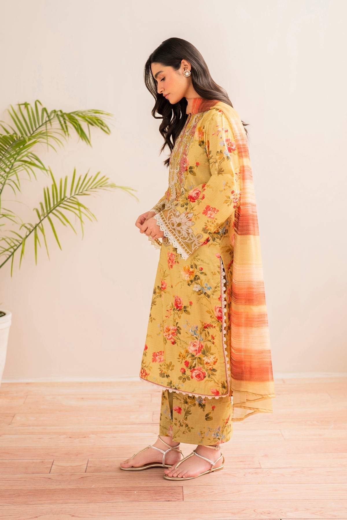 Xenia Formals | Printkari 25 | BRIAR S Lime Yellow Lawn