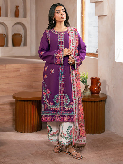Rajbari | Parisa Premium Summer Edit | A - 13 M Purple Lawn