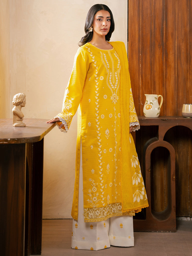 Rajbari | Parisa Premium Summer Edit | A- 03 XS Yellow Lawn