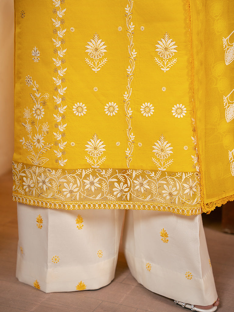 Rajbari | Parisa Premium Summer Edit | A- 03 XL Yellow Lawn