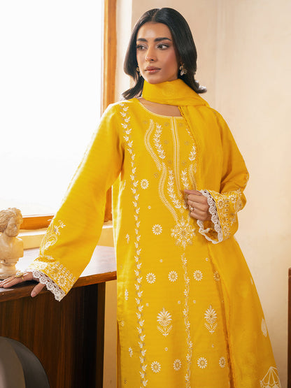 Rajbari | Parisa Premium Summer Edit | A- 03 L Yellow Lawn