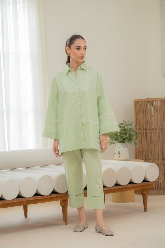 Sahar | Pre Essential Emb Edit | Jade Mist - Pakistani Designer Dress - by Sahar - Type : Ladies Clothes - 100% Original at Saira Sultan
