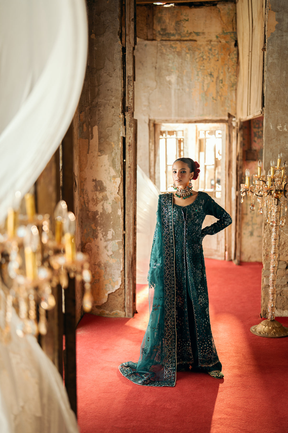 Florent | Mehermaah Wedding Formals | BANO - Pakistani Designer Dress - by Florent - Type : Ladies Clothes - 100% Original at Saira Sultan