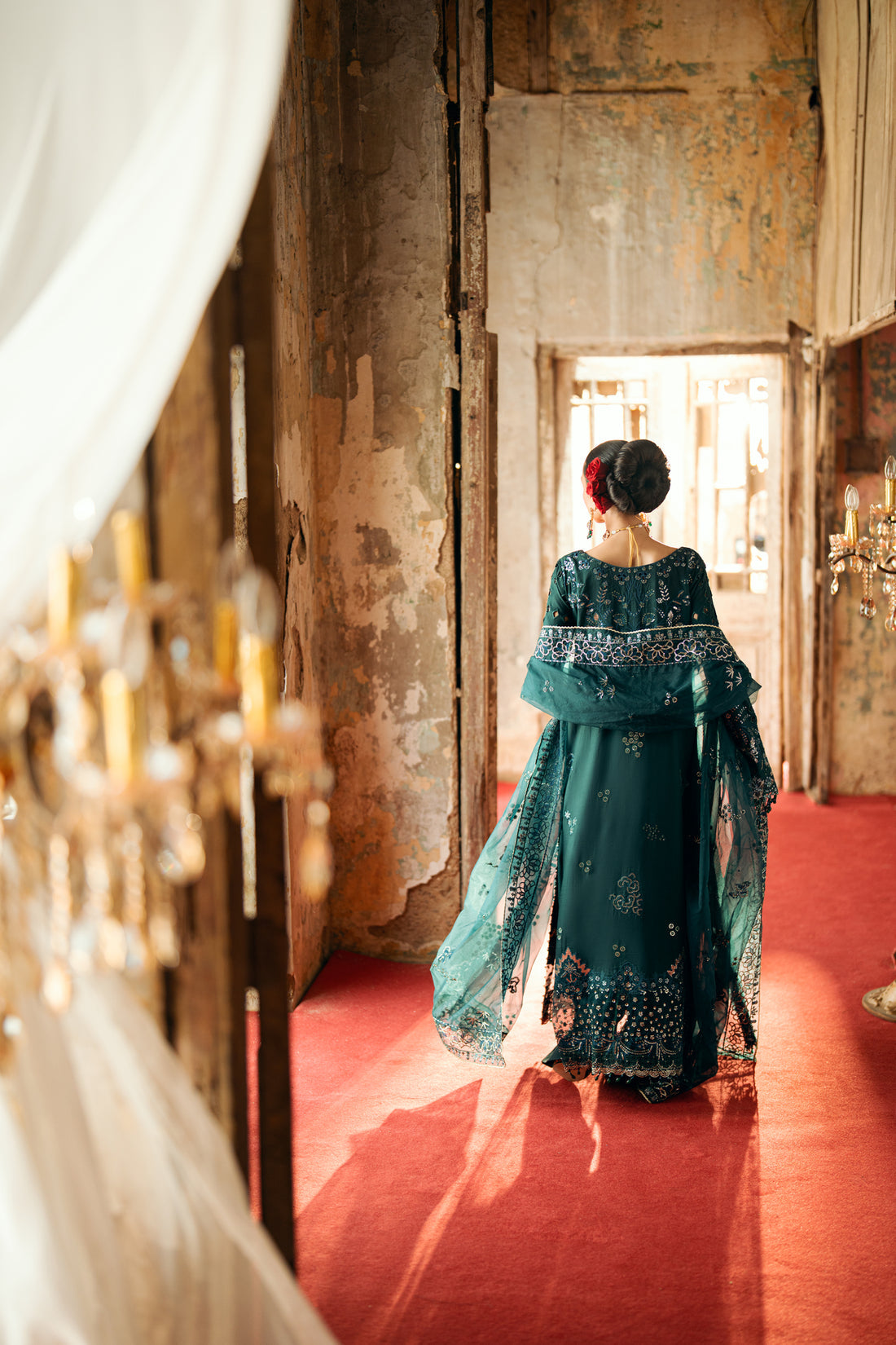 Florent | Mehermaah Wedding Formals | BANO - Pakistani Designer Dress - by Florent - Type : Ladies Clothes - 100% Original at Saira Sultan