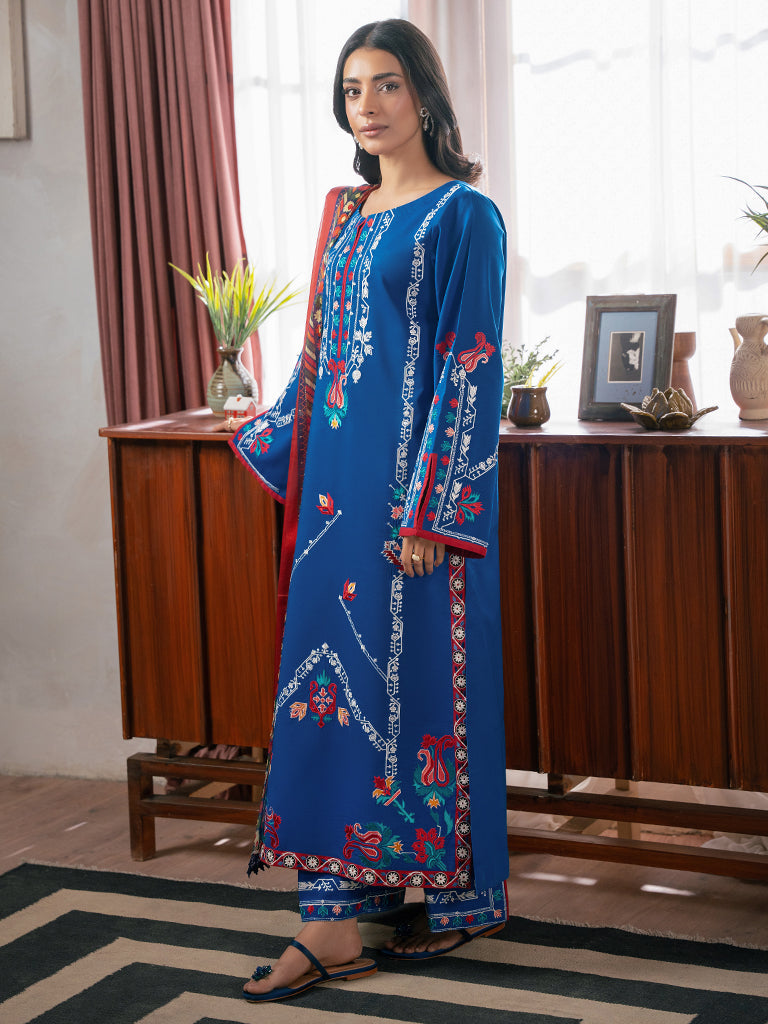 Rajbari | Parisa Premium Summer Edit | A - 09 S Blue Lawn