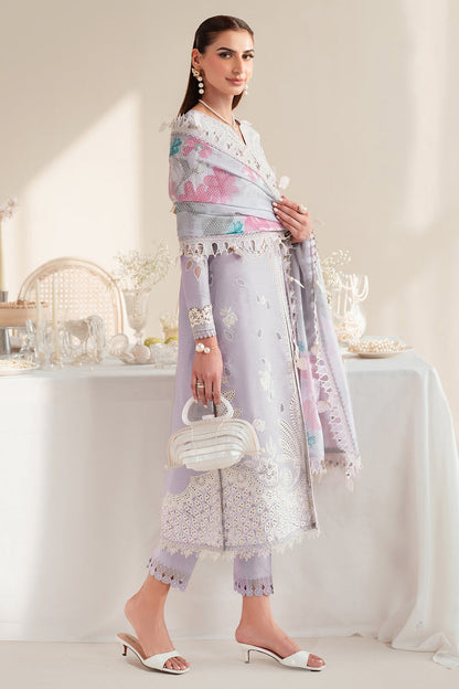 Jazmin | Iris Luxury Lawn 25 | IL'25-D06 S Soft Lilac Lawn