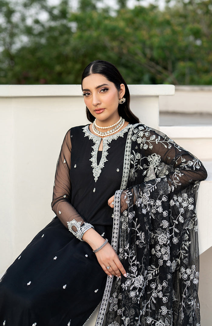 Zarif | Arzou Luxe | CLARA XL Black Net