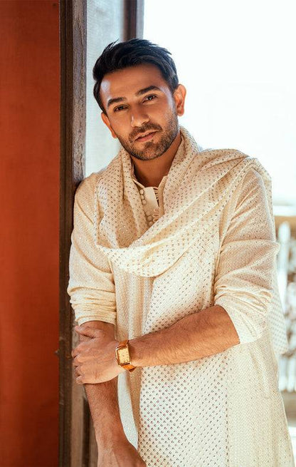 Maya | Dil ki Batain | AHLAM - Pakistani Designer Dress - by Maya | Type: MensWear - 100% Original at Saira Sultan