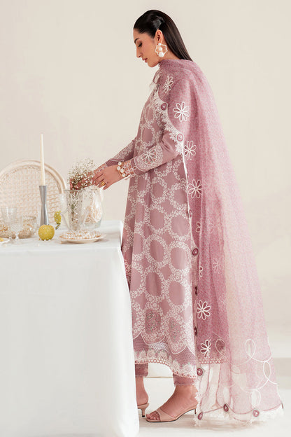 Jazmin | Iris Luxury Lawn 25 | IL'25-D10 S Pinkish Gray Lawn