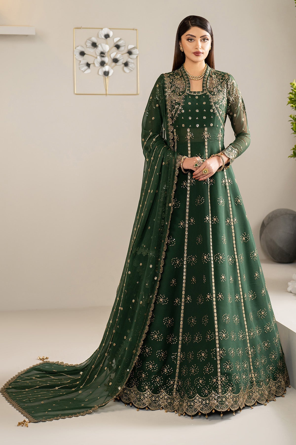 Alizeh | Formals Wear | AF-CH-2189-Elza - Pakistani Designer Dress - by Alizeh - Type : Ladies Clothes - 100% Original at Saira Sultan