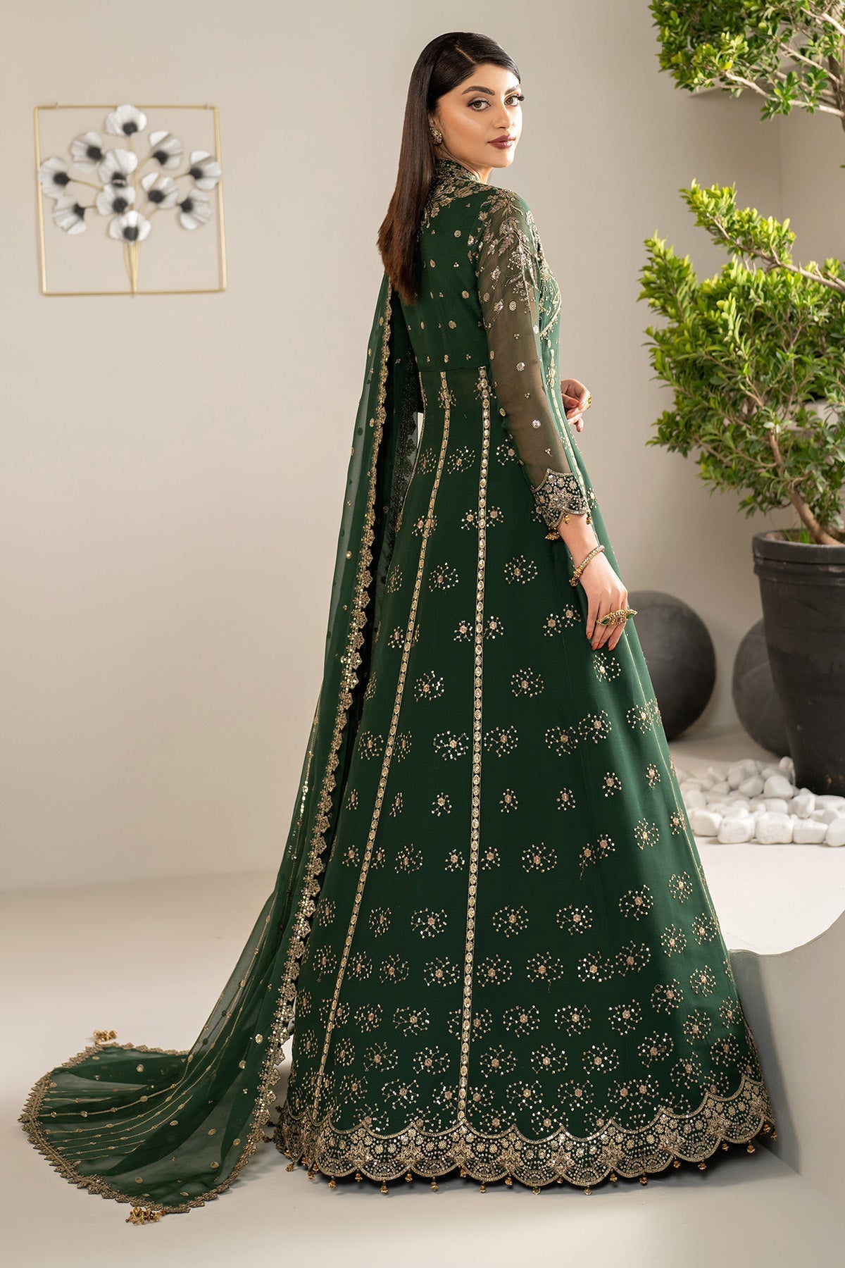 Alizeh | Formals Wear | AF-CH-2189-Elza - Pakistani Designer Dress - by Alizeh - Type : Ladies Clothes - 100% Original at Saira Sultan
