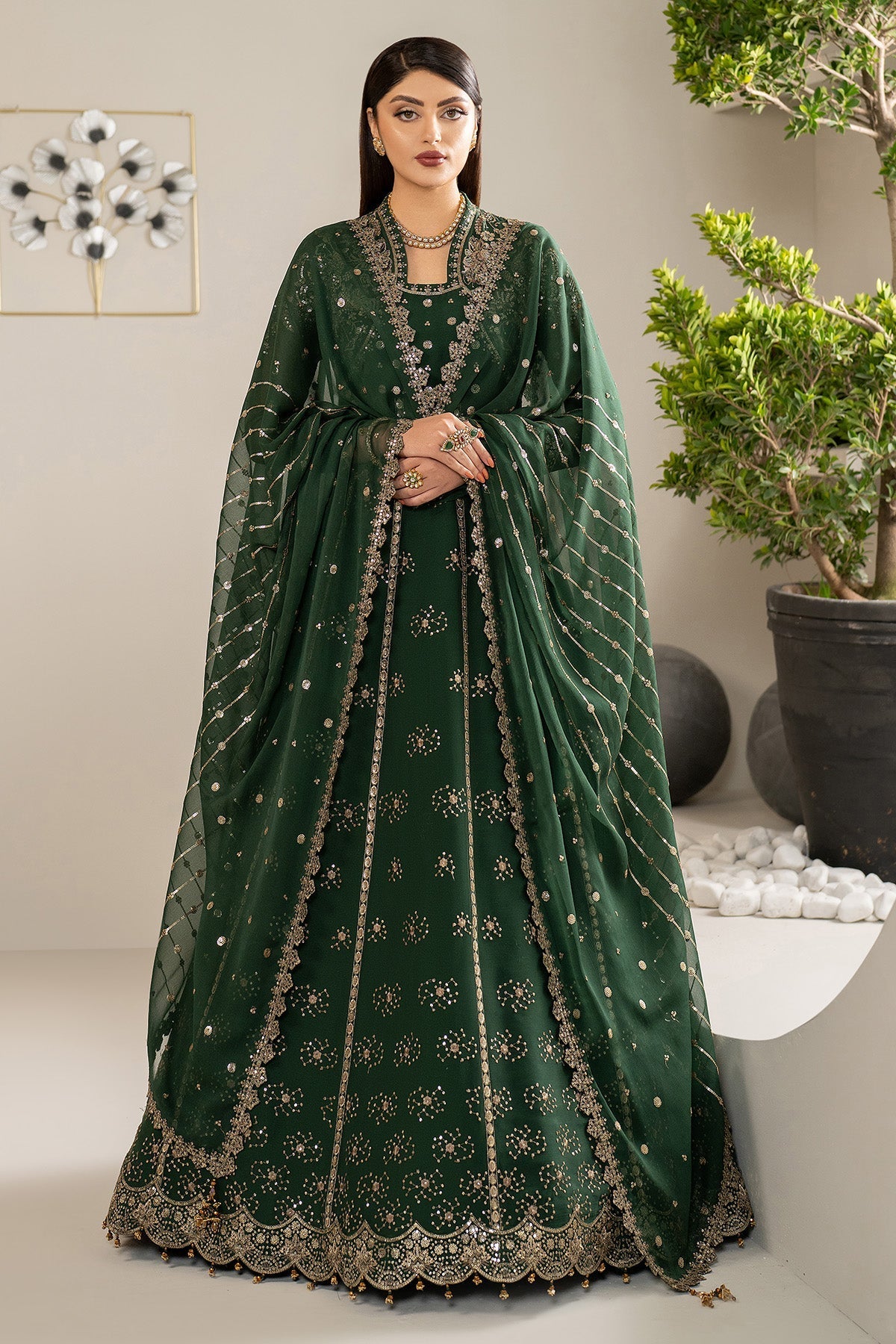 Alizeh | Formals Wear | AF-CH-2189-Elza - Pakistani Designer Dress - by Alizeh - Type : Ladies Clothes - 100% Original at Saira Sultan