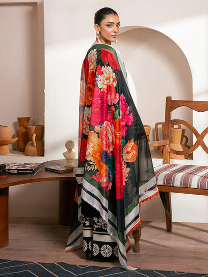 Rajbari | Parisa Premium Summer Edit | A- 08 XL Black Lawn